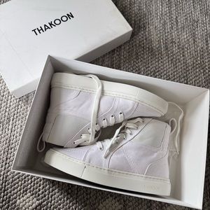 Thakoon White High-Top Sneakers